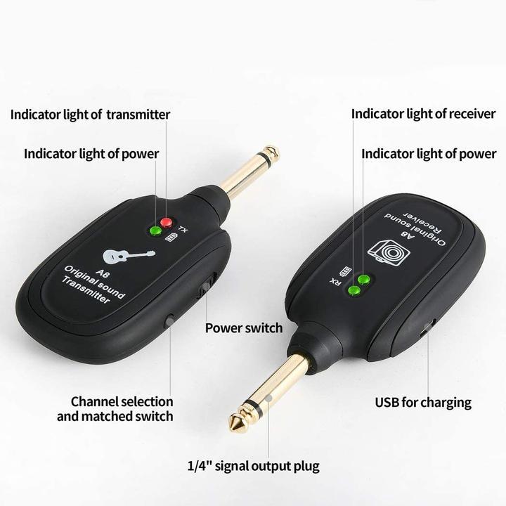 Wireless Guitar Transmitter™ - Ersetzen Sie Ihr Kabel!