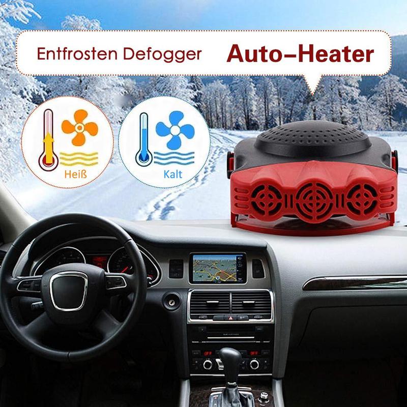 HeaterBuddy™️ - Tragbare 2-in-1-Autoheizung und Windschutzscheibenentfroster
