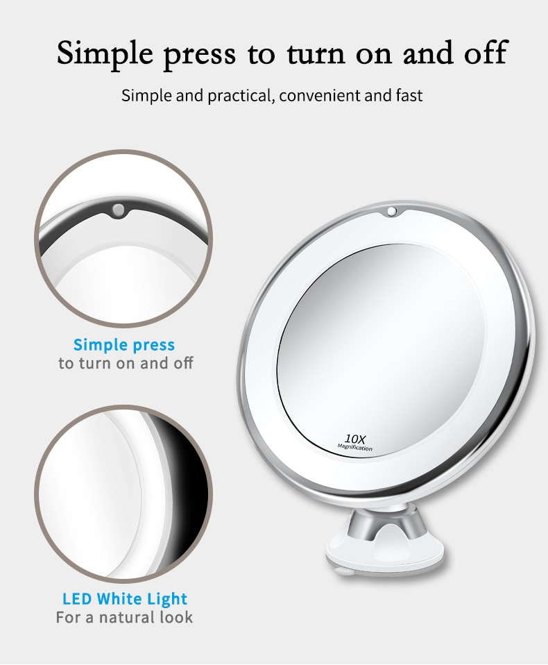 MakeUp Mirror™ | Perfekte Beleuchtung beim Schminken