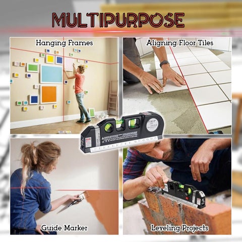 Fixit™ - 4 in 1 Lasermesswerkzeug