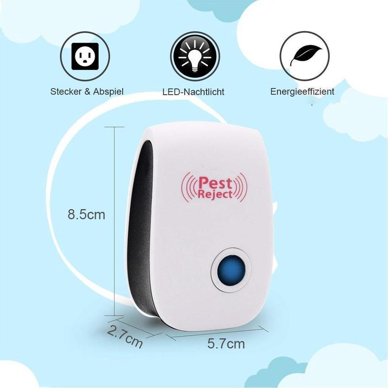 Pest Reject™ Ultraschall Schädlingsbekämpfer (1+1 gratis!)