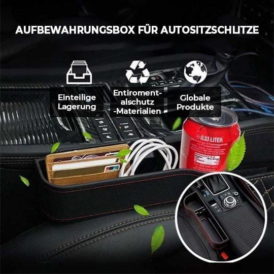 Car Pro™ Aufbewahrungsbox für Autositzschlitze