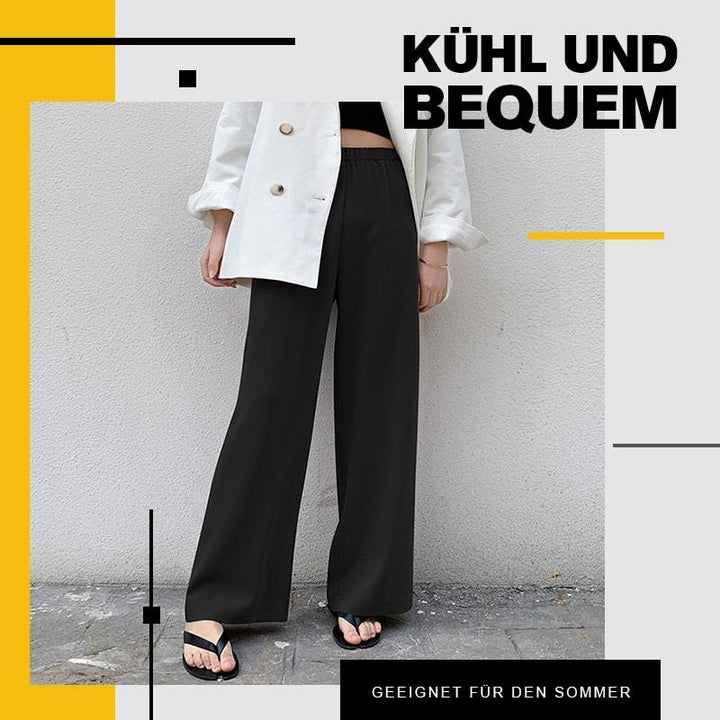SilkPant™ - Damen Eis Seide Weites Bein Hose
