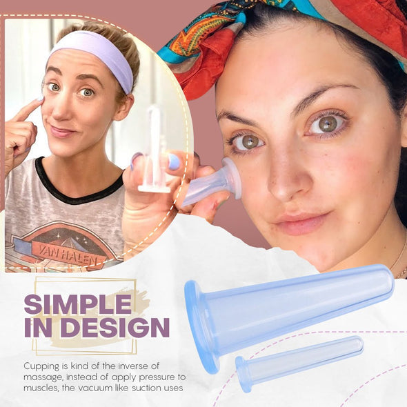 FaceCupp™ - Schröpfen-Kit für das Gesicht (1+1 GRATIS)