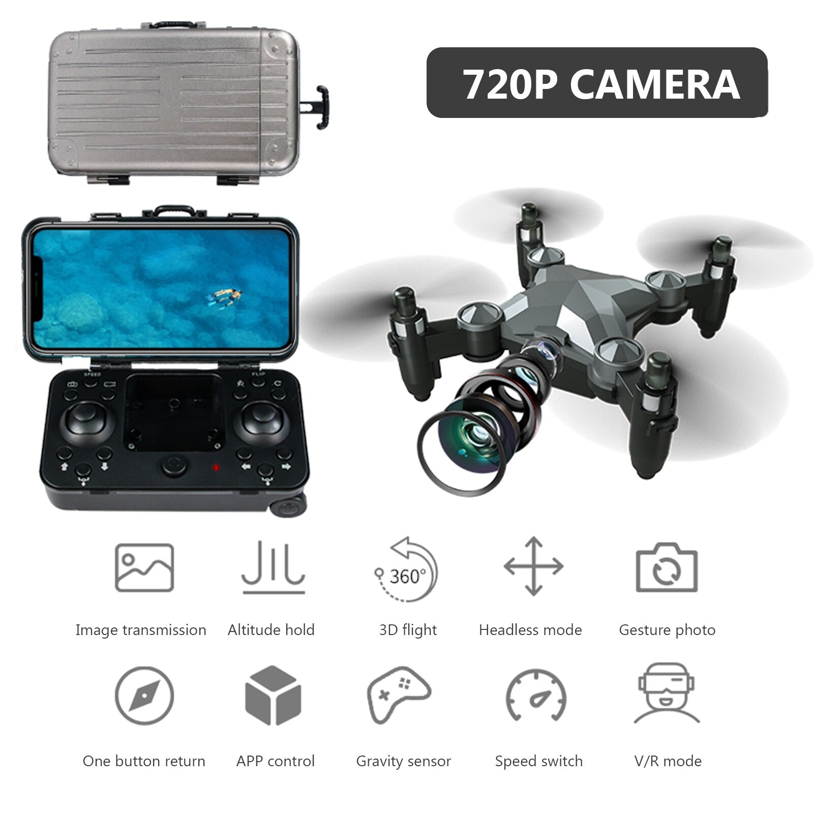 MiniDrone™ - Mini Spionage RC Drohne