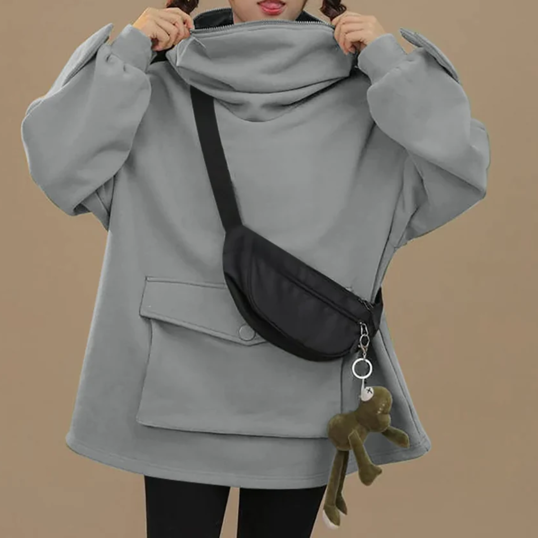 Frogy Hoodie™ Hoodie im Frosch-Stil