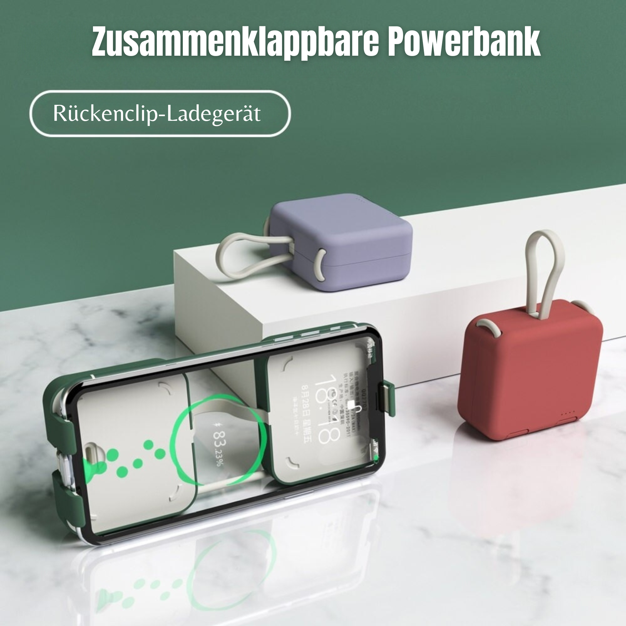 PowerX™️ I Zusammenklappbare Powerbank