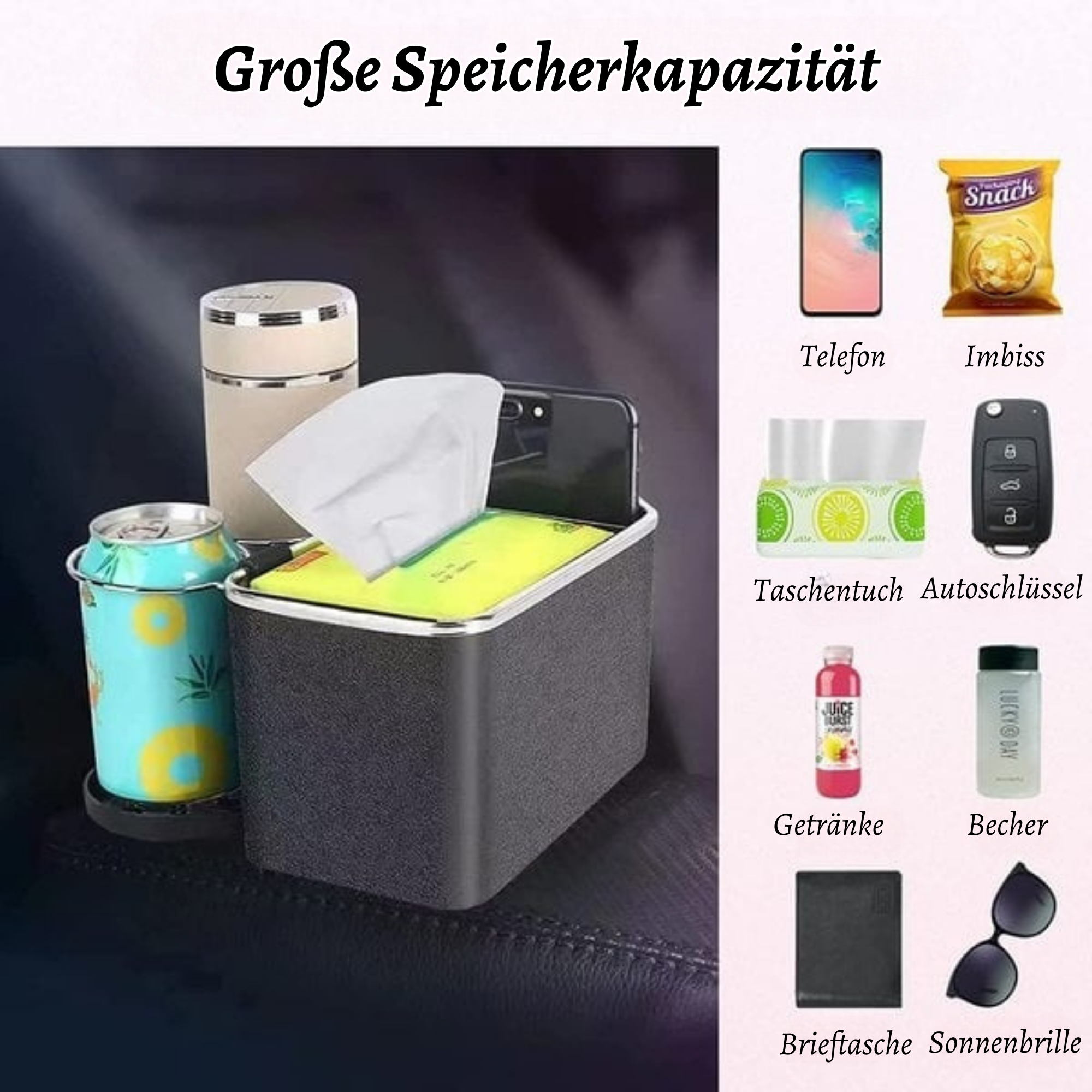 Carox™️ I Auto-Armlehnen-Aufbewahrungsbox