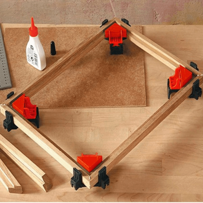 Clampy™ - 4 teiliges Eckklemmen Set (8 Klemmköpfe GRATIS)
