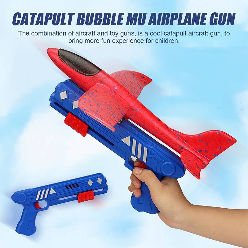 Fun Fly™ Schaumstoff-Flugzeugstarter Katapult