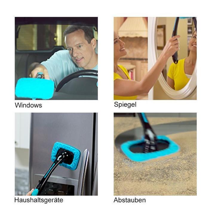Clean Window™ Scheibenreiniger, mit Wiederverwendbarem Mikrofaser-Verdeck