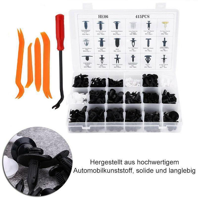 Autofix™ 415 PCS Auto Befestigungsmittel Serien