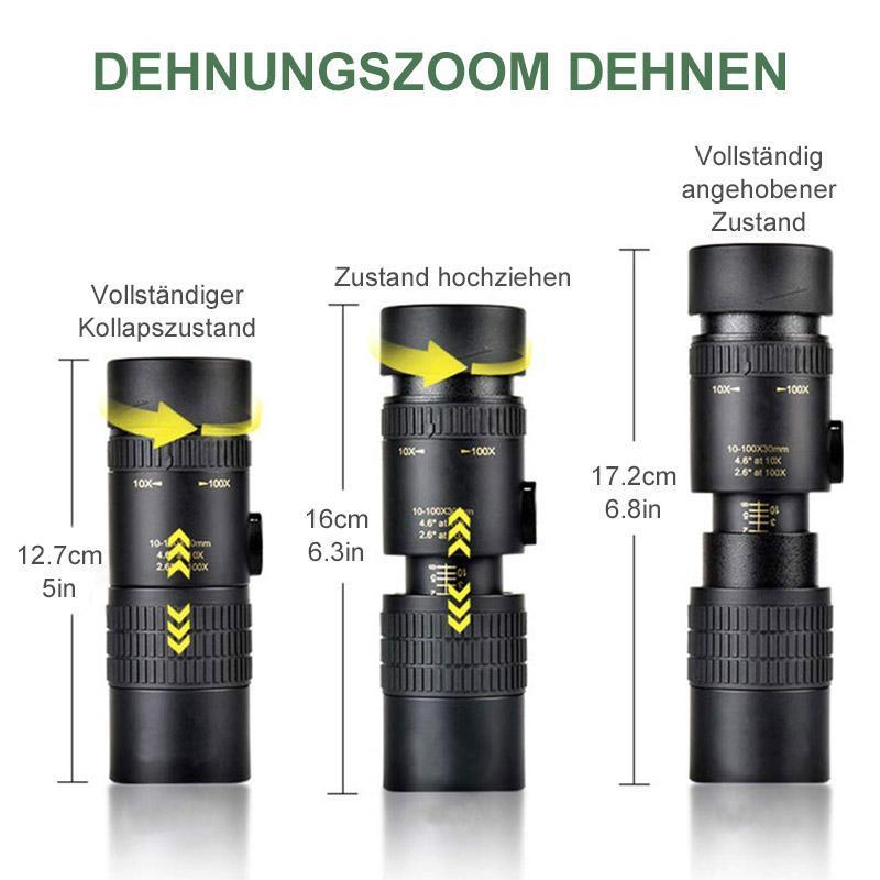 MaxZoom™ - Super Telezoom Monokular