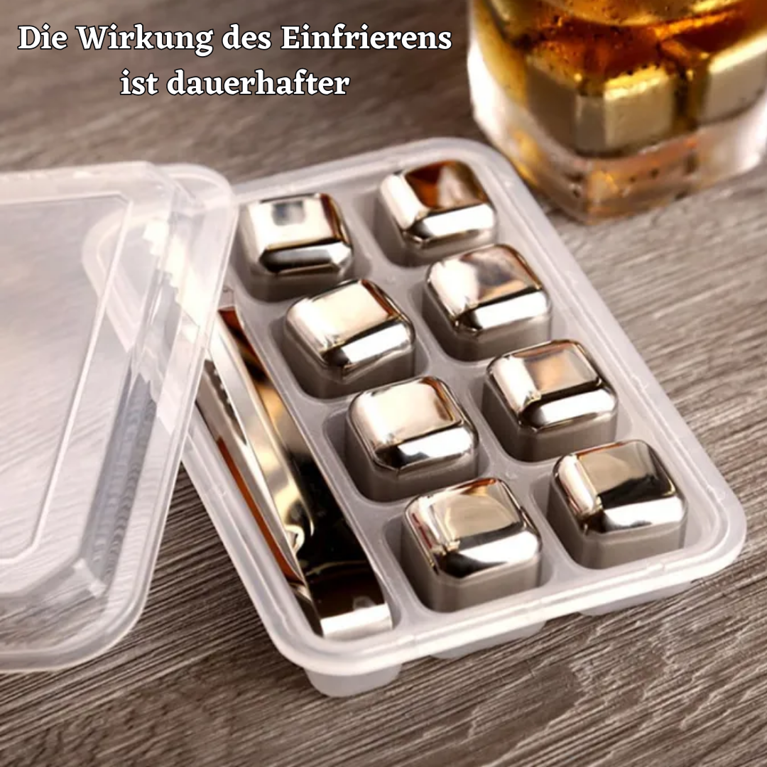 IceBricks™ Eiswürfel aus rostfreiem Stahl