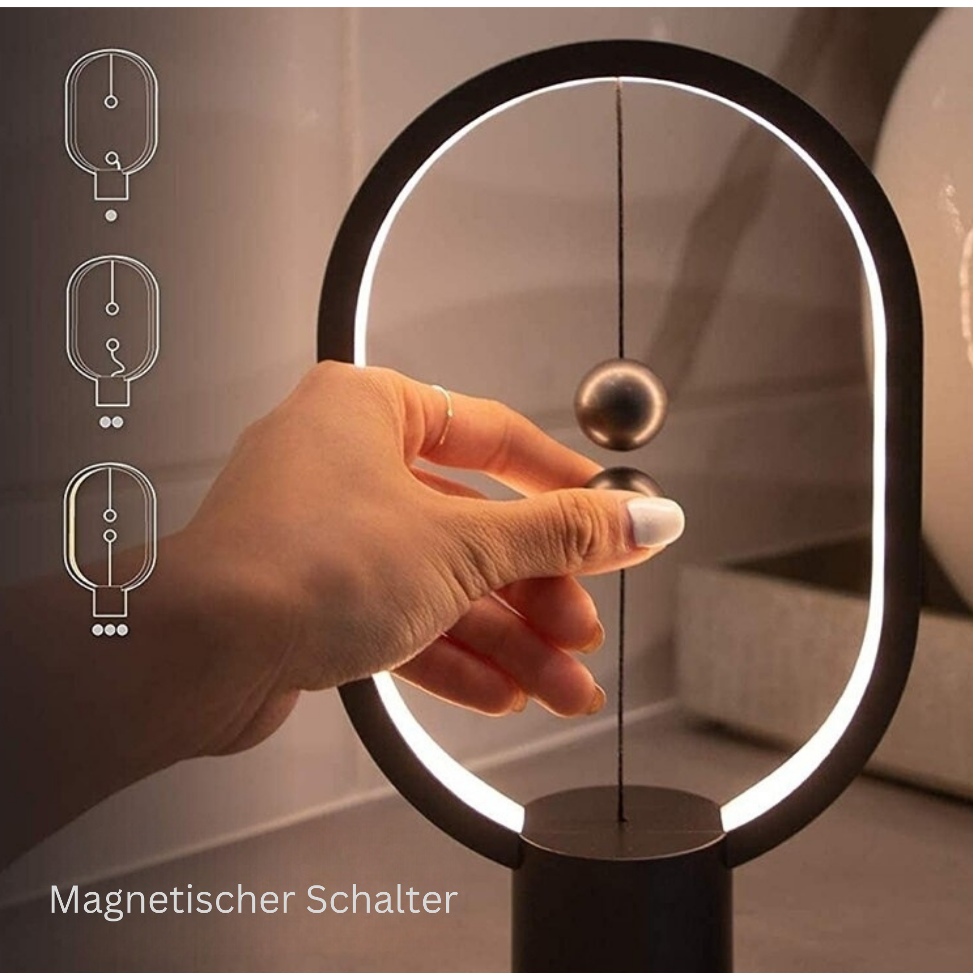 Luminos™️ I Mini Balance LED-Tischlampe