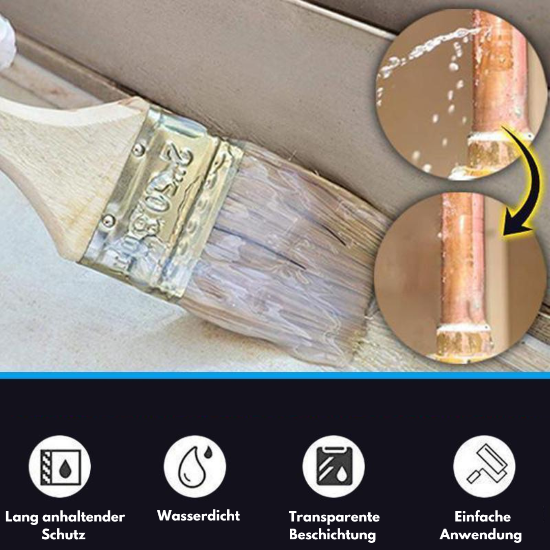 LeakProof™ - Transparentes wasserdichtes Mittel