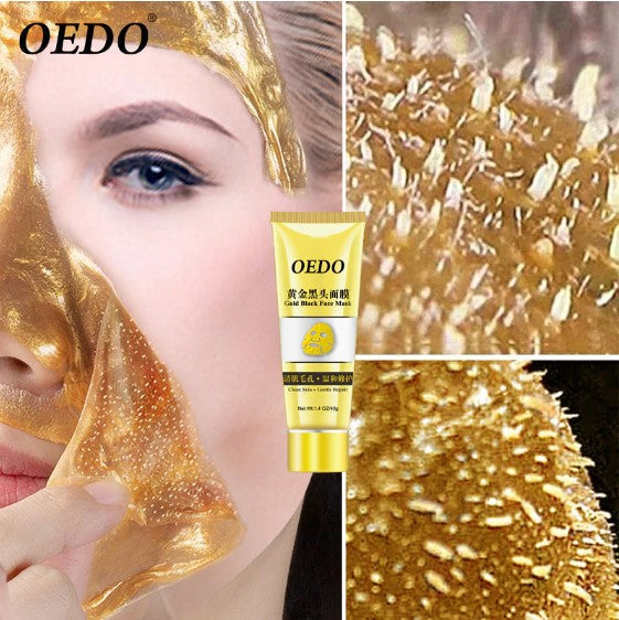 OEDO™ Naturgold Schwarzer Kopf Gesichtsmaske
