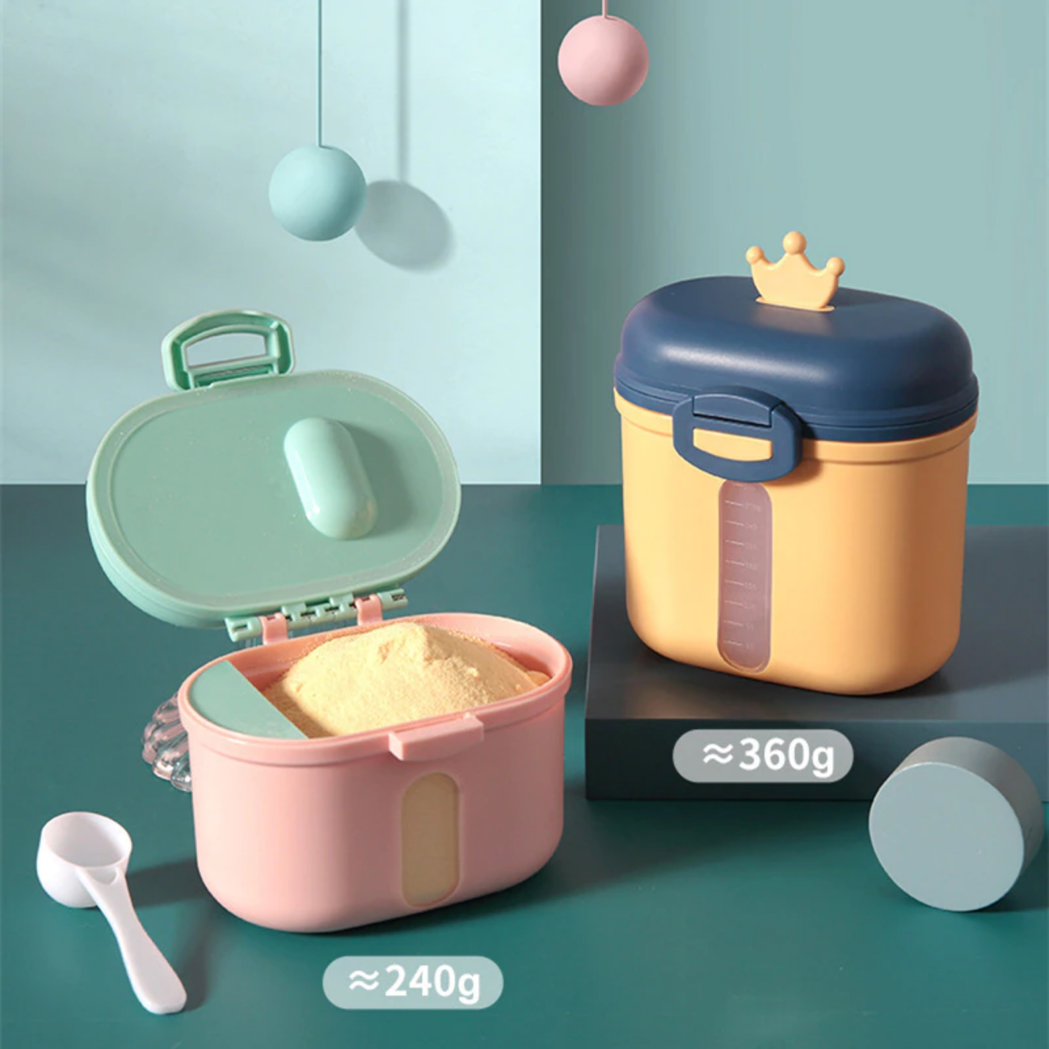 Baby Crown™-Milchpulverbox (1+1 Gratis!)