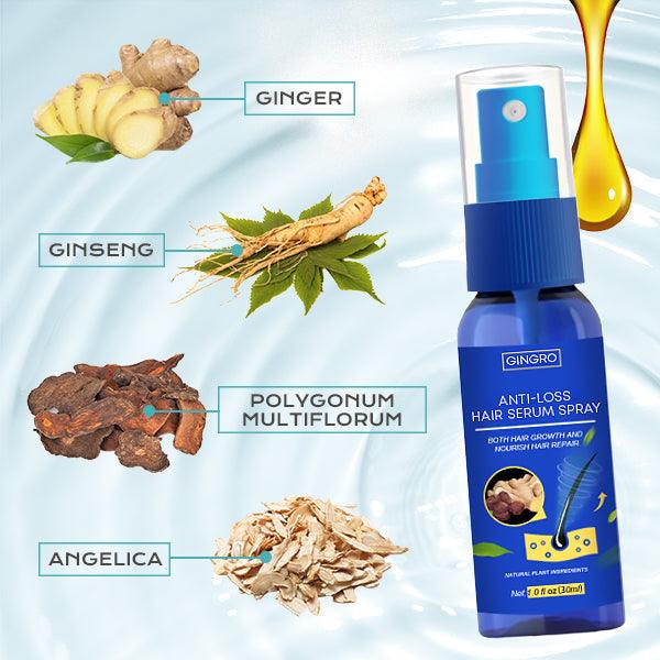 Hair Repair™ Ingwer-Haarwachstumsspray (1+1 GRATIS)