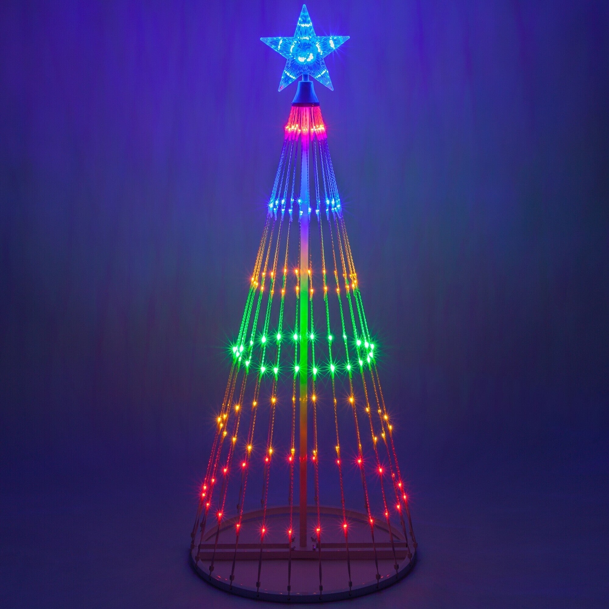 Christmaz™ LED-animierte Weihnachtsbaum-Lichtshow im Freien