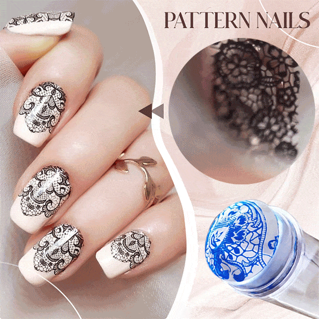 Nailsy™ - Silikon Nagelkunststempel (1+1 GRATIS)