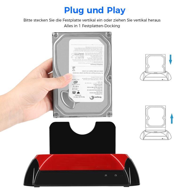 Floppy™ Multifunktions-Festplattenleser