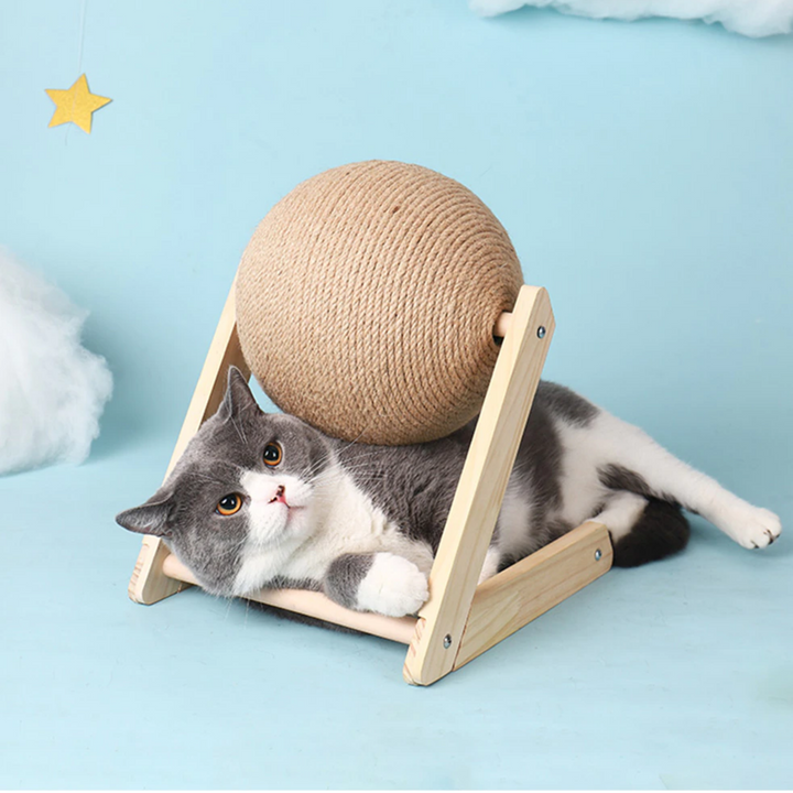PawSprime™ Katzen Kratzball Spielzeug