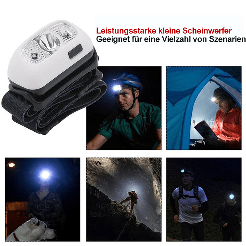 Headlight™️ I Wasserdichte LED Stirnlampe