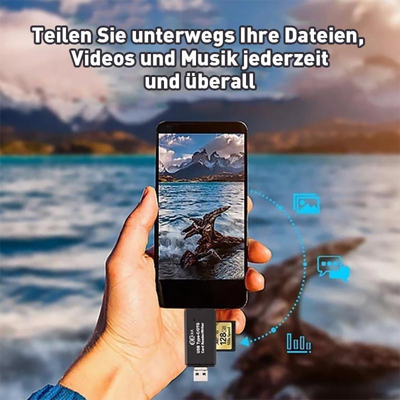 TransferMax™ 3 in 1 OTG-Kartenleser (1+1 GRATIS)