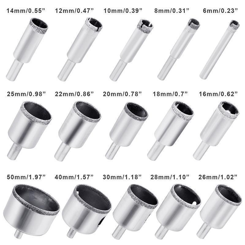 Drillo™ - Diamant-Lochbohrer-Set (15 Teile)