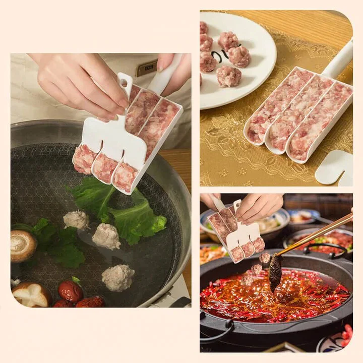 MeatyBites™ Frikadellenbereiter mit Spatel (1+1 GRATIS)