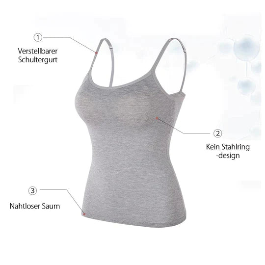 CamiTop™ Atmungsaktives In-Bra Cami Tank Top