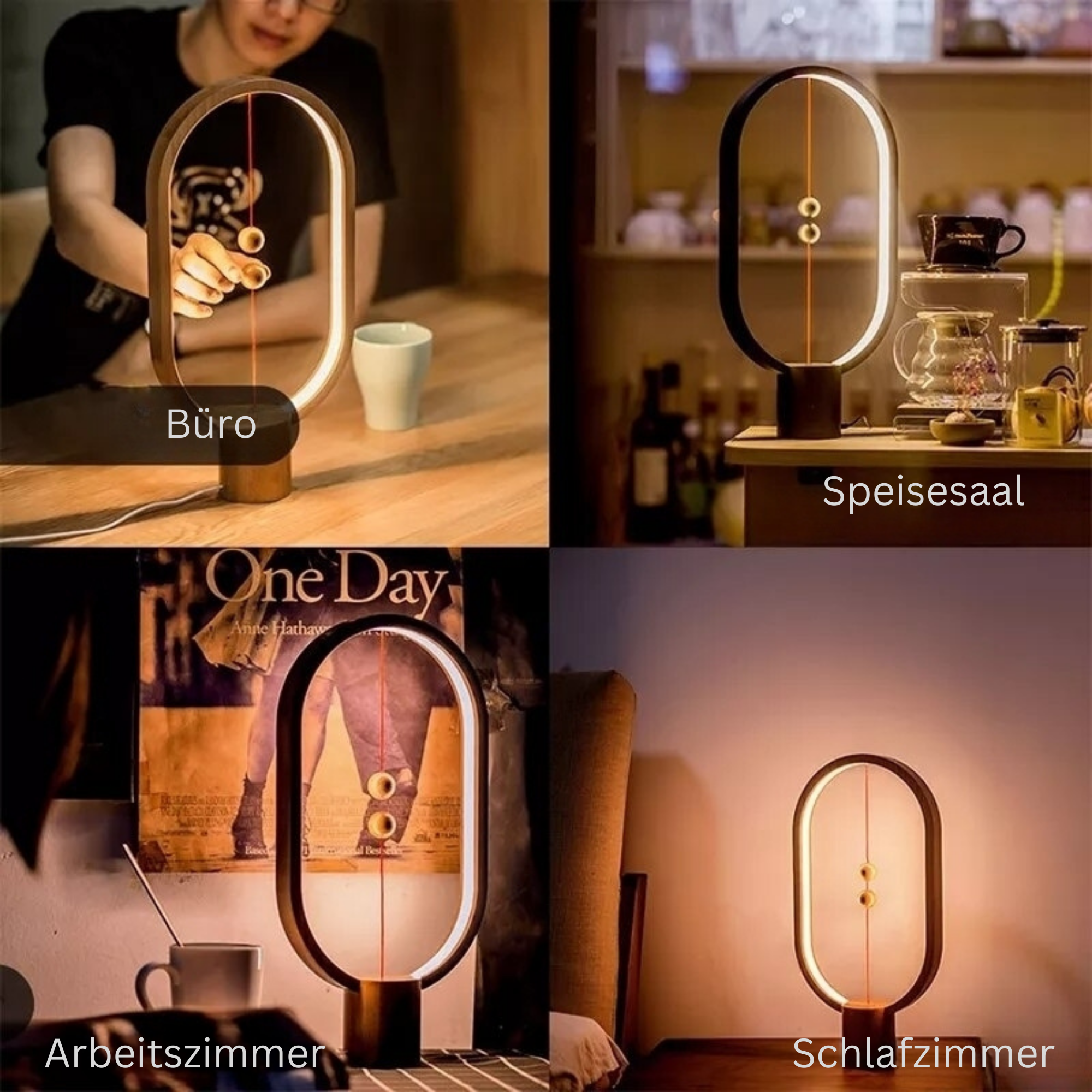 Luminos™️ I Mini Balance LED-Tischlampe