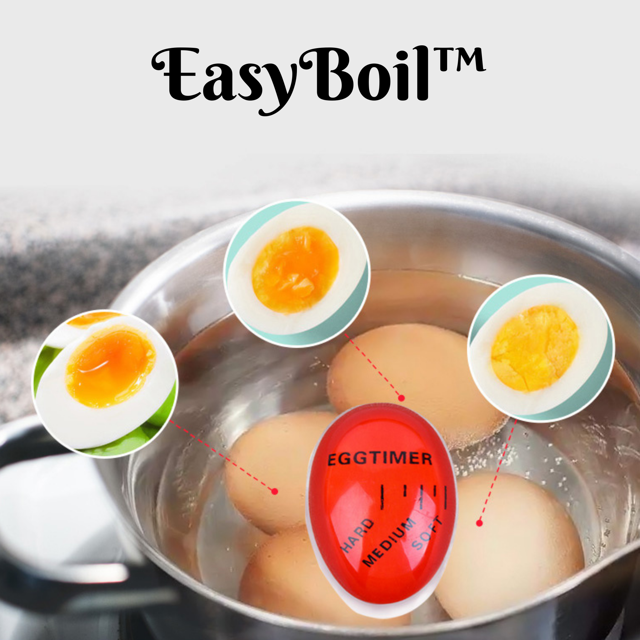 EasyBoil™ Die ultimative Eieruhr (1+1 GRATIS!)