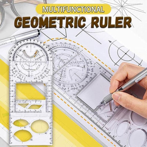 GeoRule™ Geometrisches Universallineal (1+1 GRATIS!)