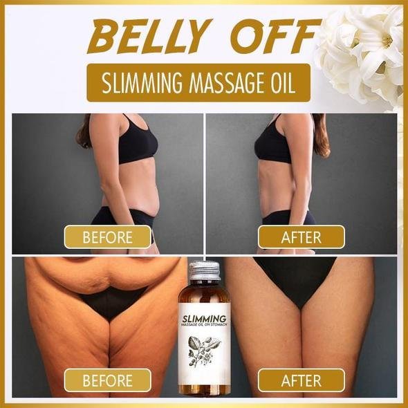 BellyOFF™ - Schlankheits Massageöl (1+1 GRATIS)