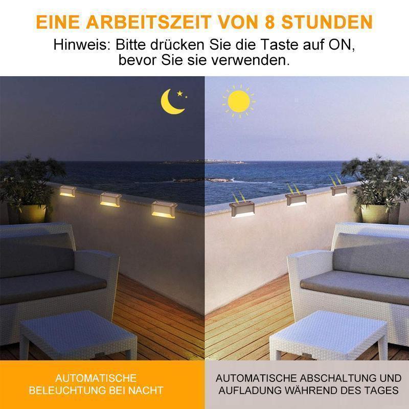 Debbr™ Wasserdichte Solarlampe für den Außenbereich (2+2 gratis!)