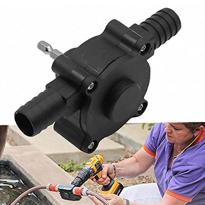 Pumpie™ Selbstansaugende Wassertransferpumpe mit Handbohrantrieb