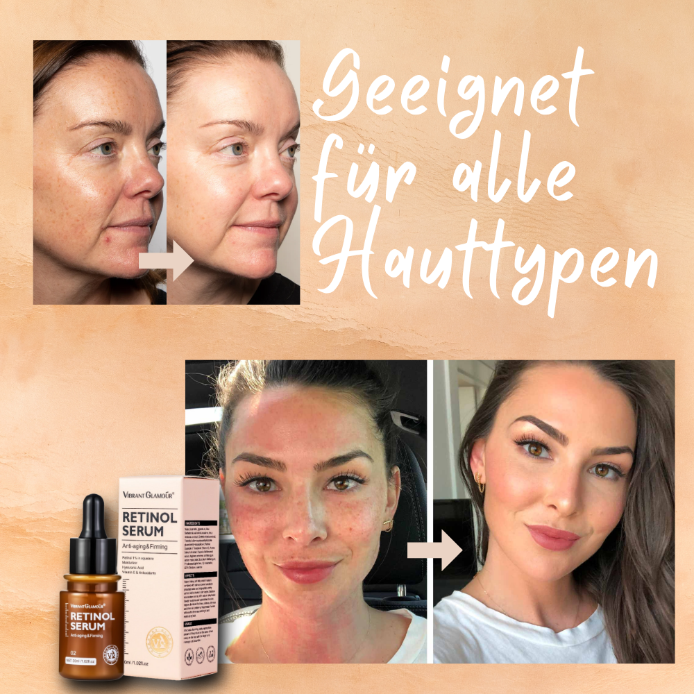 VibrantGlamoúr® - Retinol Anti-Aging Serum (1+1 GRATIS)