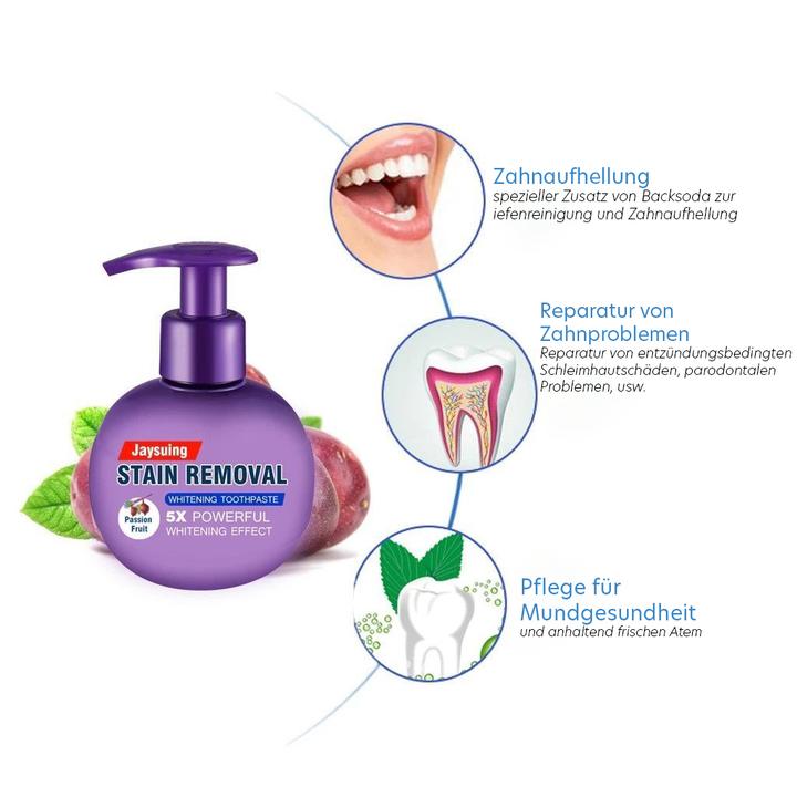 Clean Tooth™ Zahnpasta zur intensiven Fleckenentfernung