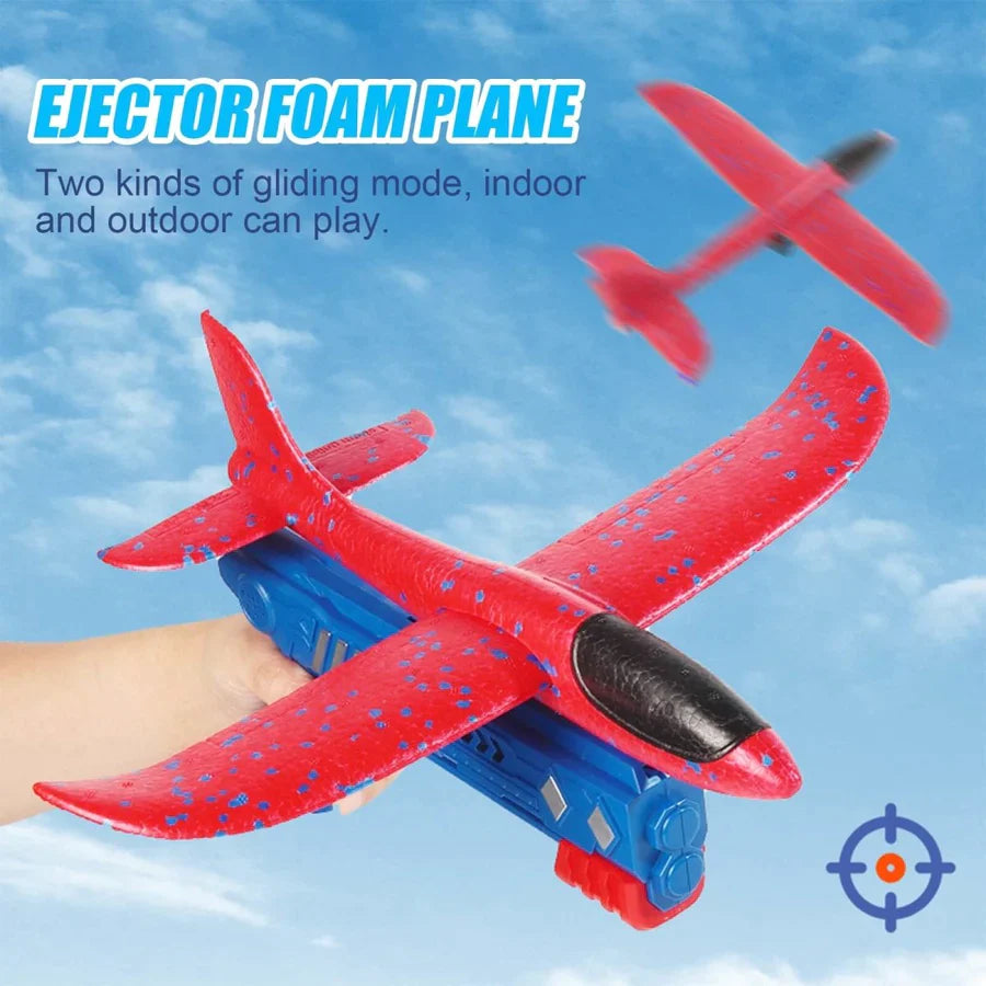 Fun Fly™ Schaumstoff-Flugzeugstarter Katapult