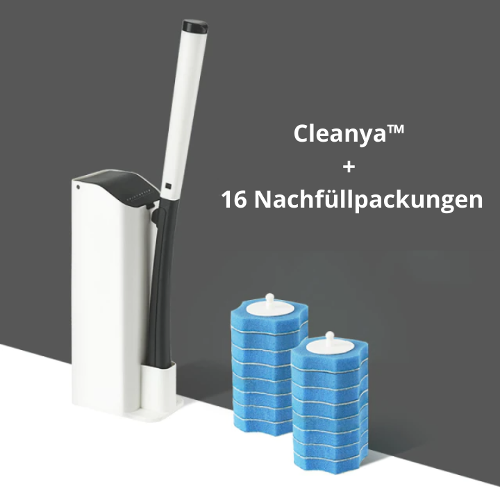 Cleanya™ Einweg-WC-Bürste