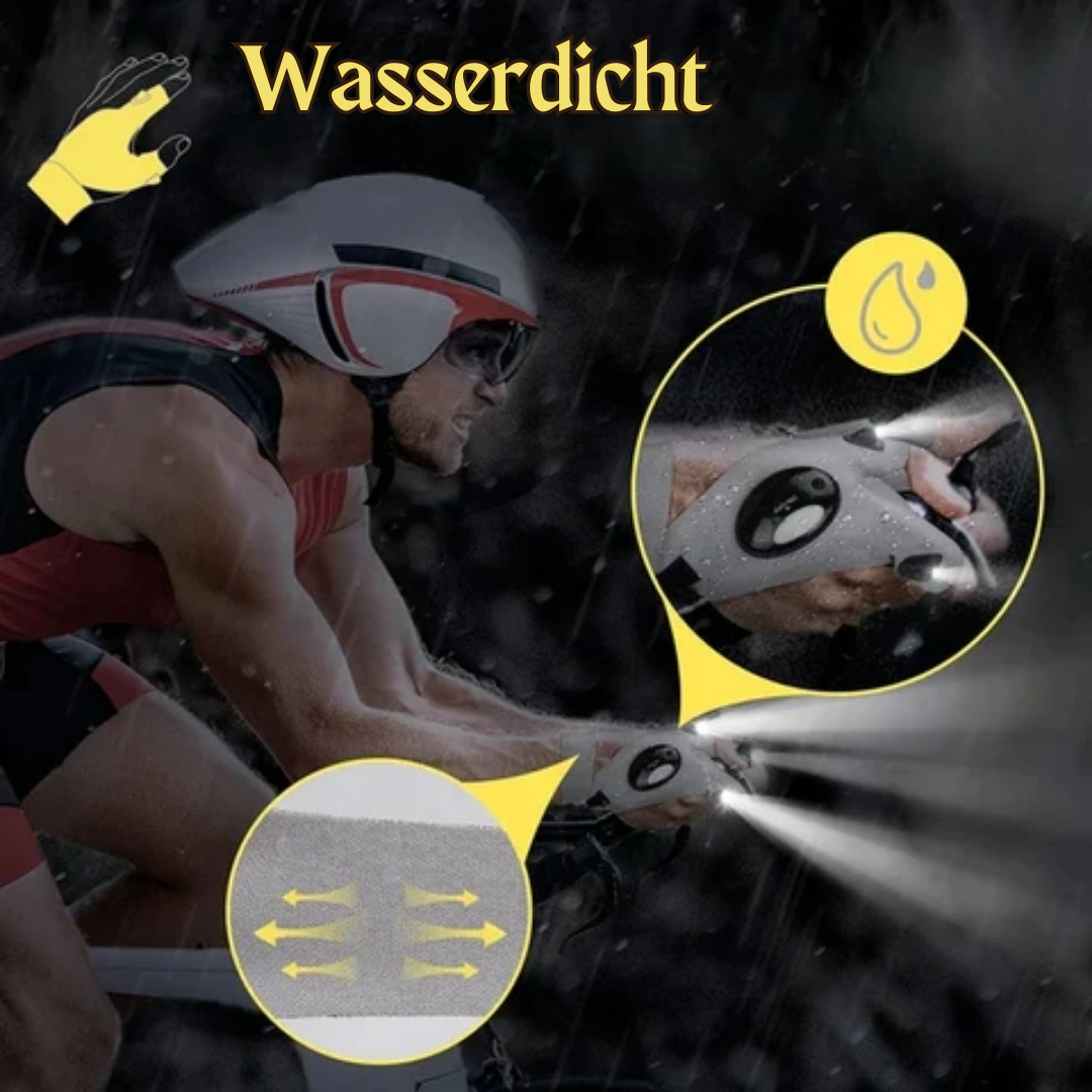 FlashGrips™ Wasserdichte LED-Handschuhe