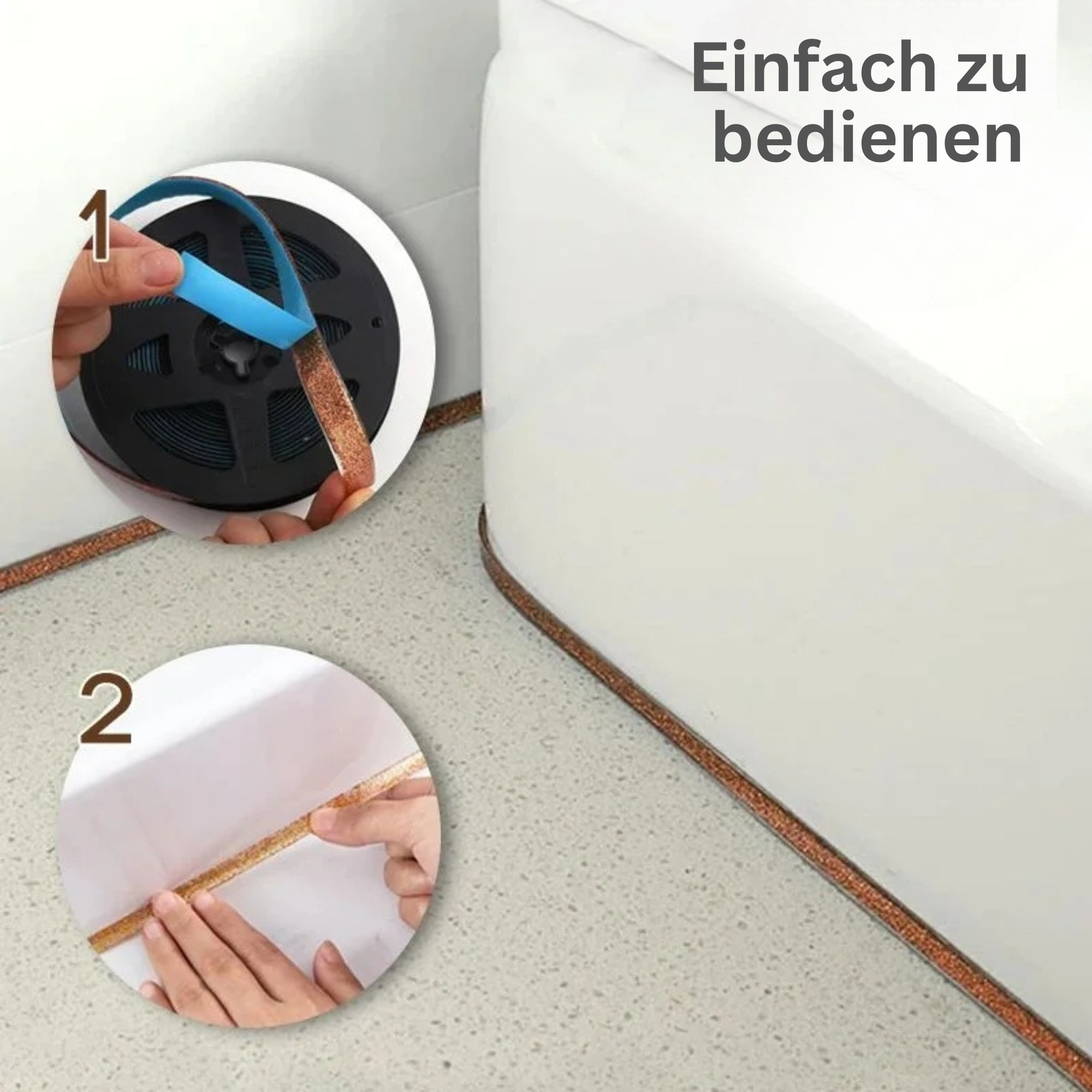 Tileax™️ I Selbstklebendes Fugenband für Keramikfliesen (1+1 GRATIS)