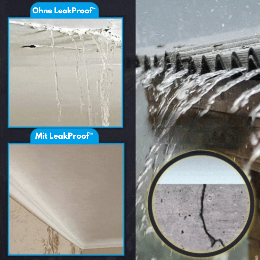 LeakProof™ - Transparentes wasserdichtes Mittel