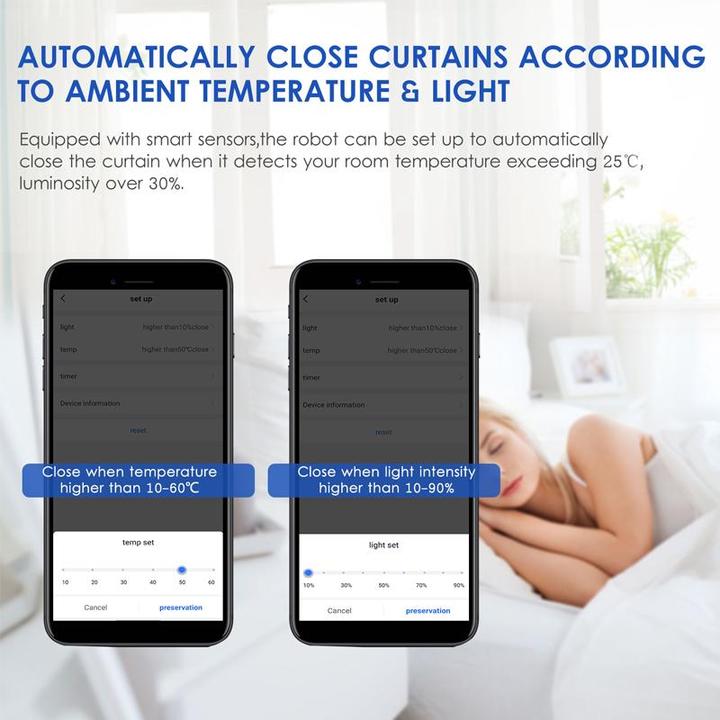 Curtain Robo™ Automatische Vorhangöffnersteuerung