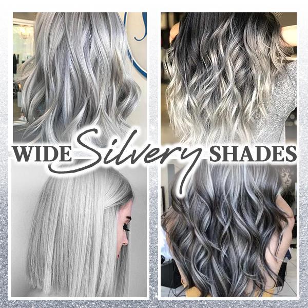 Hair Shine™ Haarfarbe Creme Grau