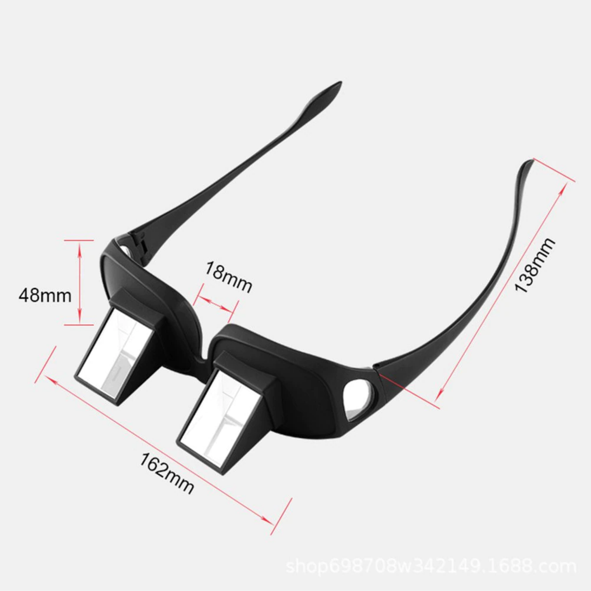 See It All™ Brille mit HD-Reflexionsprisma