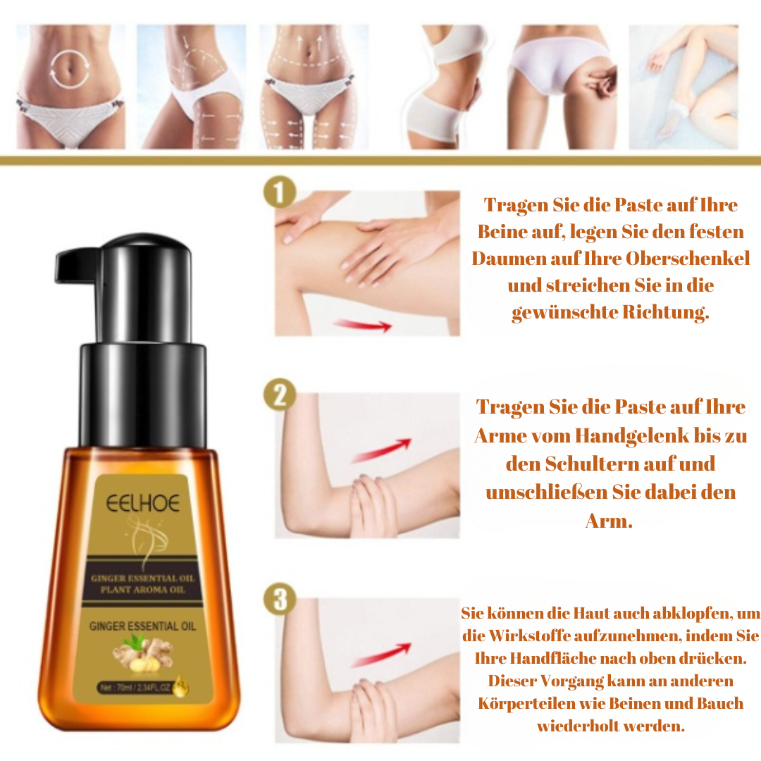 SlimSerum™ Ingwer-Fettverbrennungsöl (1+1 GRATIS)