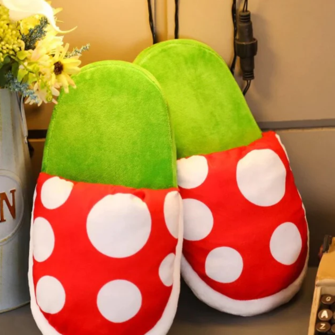 MarioSlippers™️ Bequeme Piranha-Pflanzen-Pantoffeln
